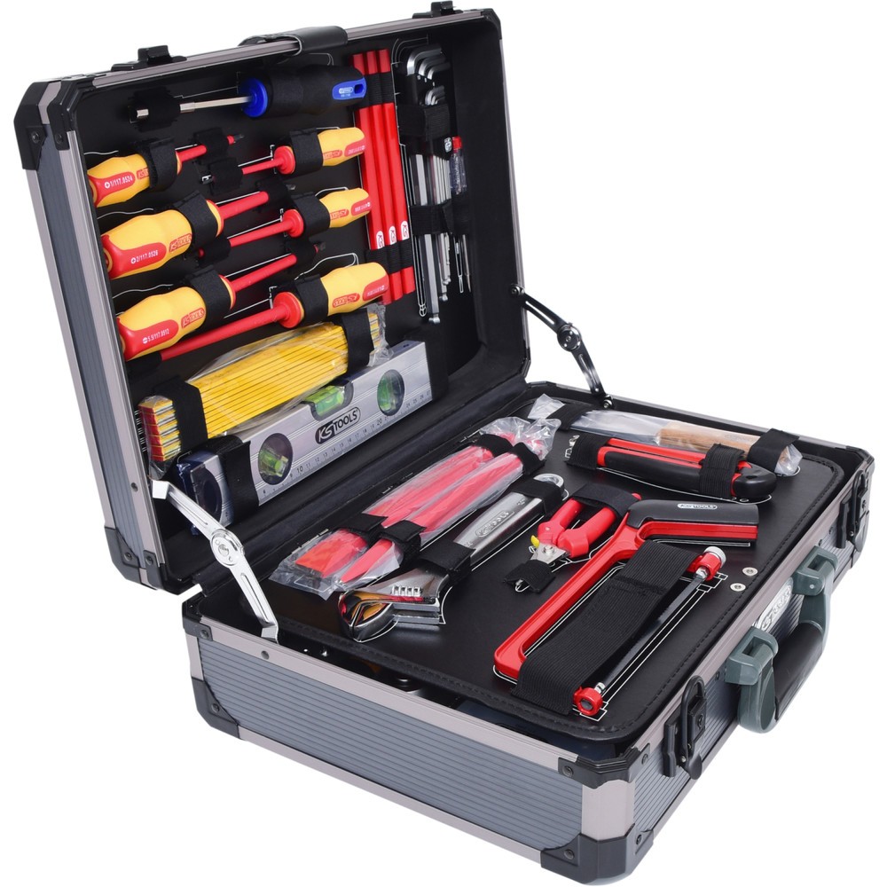 Produktabbildung Nr. 11: KS TOOLS 1/4" + 1/2“ Elektriker-Werkzeugkoffer, 128-tlg