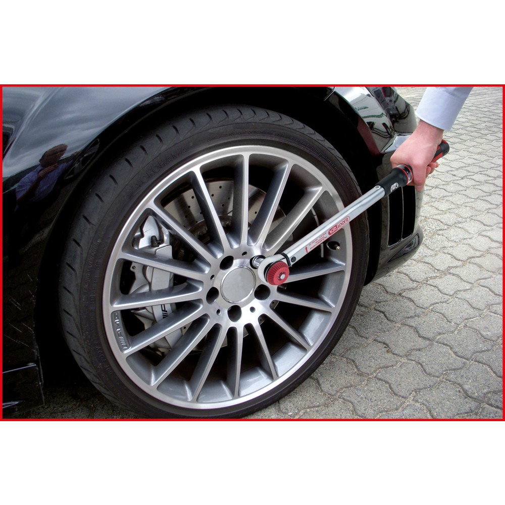 Produktabbildung Nr. 3: KS TOOLS 1/2" ERGOTORQUEprecision Drehmomentschlüssel 40-200 Nm mit Quick-Lock Drehknopf-Umsteck-Ratschenkopf