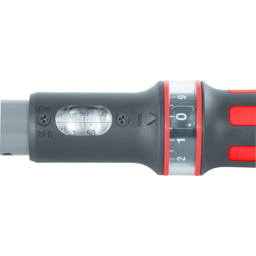 Produktabbildung Nr. 11: KS TOOLS 1/2" ERGOTORQUEprecision Drehmomentschlüssel 40-200 Nm mit Quick-Lock Drehknopf-Umsteck-Ratschenkopf