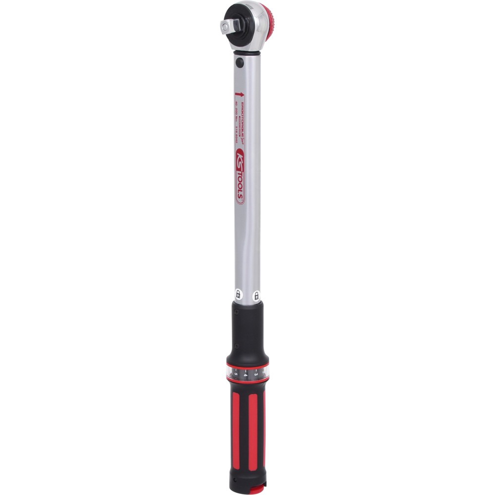 Produktabbildung Nr. 18: KS TOOLS 1/2" ERGOTORQUEprecision Drehmomentschlüssel 40-200 Nm mit Quick-Lock Drehknopf-Umsteck-Ratschenkopf