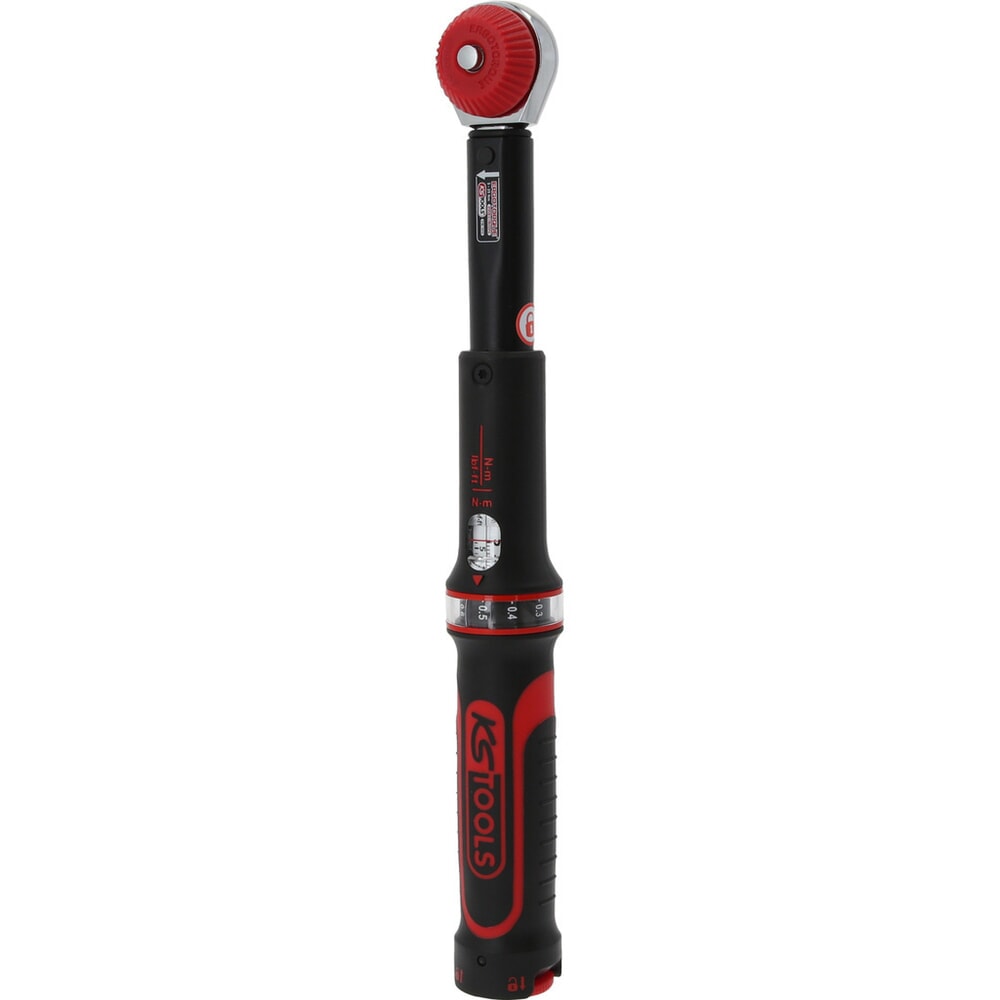 Produktabbildung Nr. 1: KS TOOLS 1/4" ERGOTORQUE®precision Ratschen-Drehmomentschlüssel Drehknopf, 5-25Nm