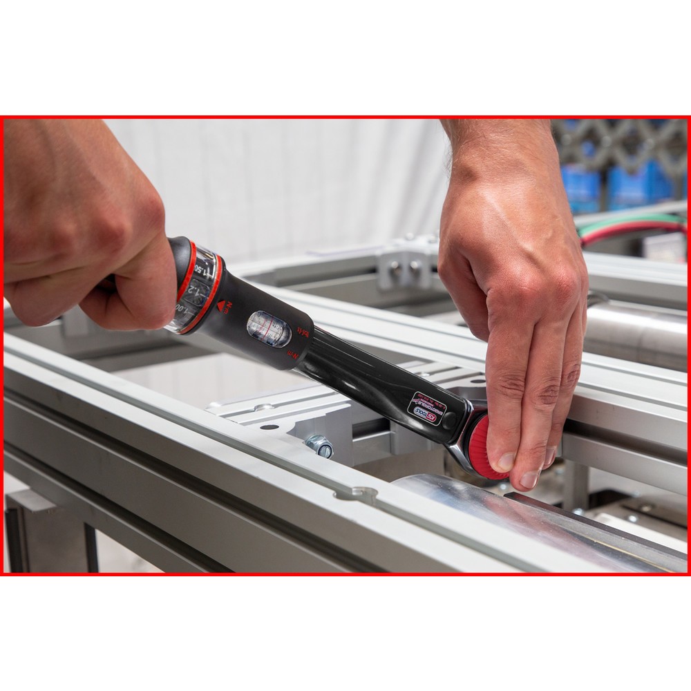 Produktabbildung Nr. 2: KS TOOLS 3/8" ERGOTORQUE®precision Ratschen-Drehmomentschlüssel Drehknopf, 10-50Nm