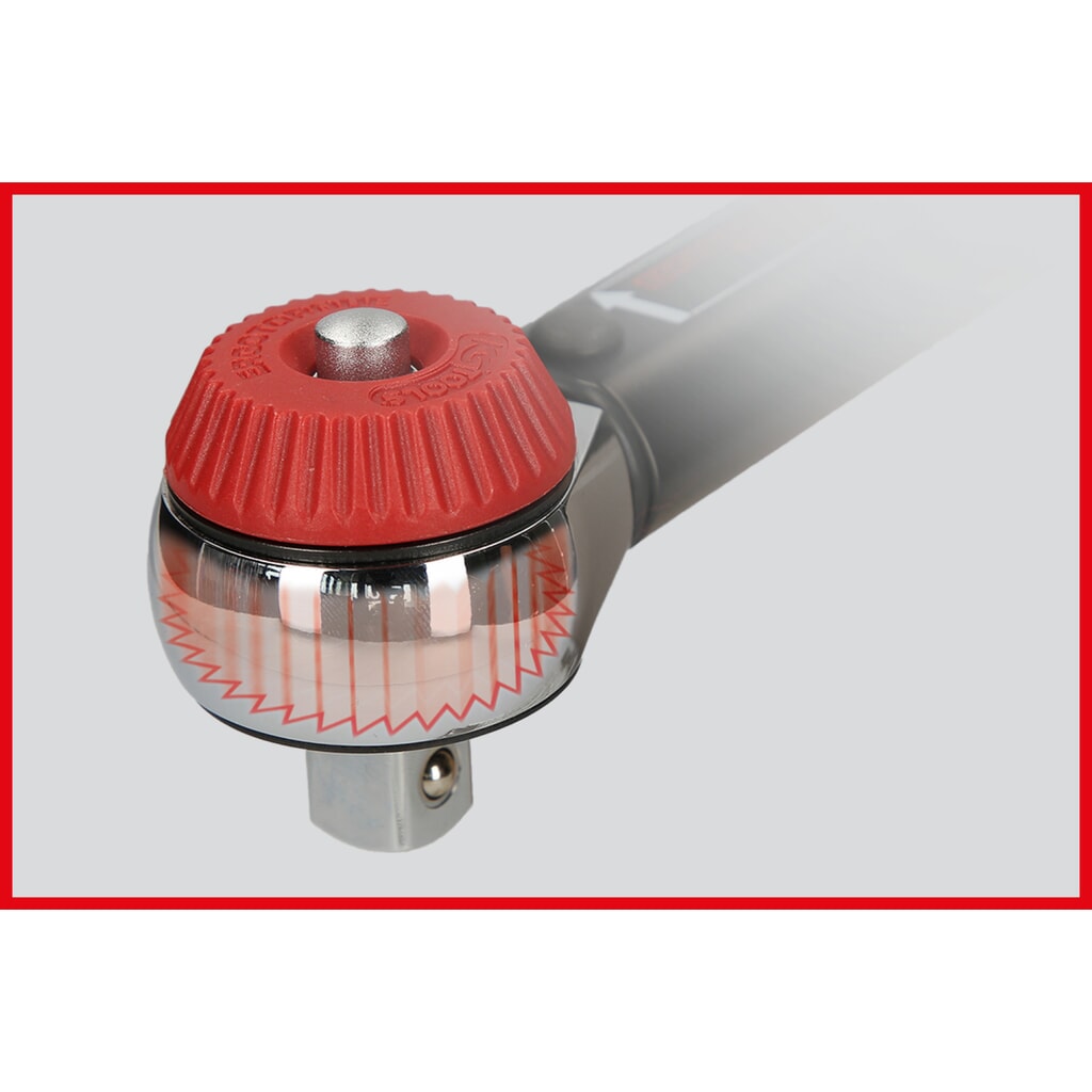 Produktabbildung Nr. 5: KS TOOLS 1/4" ERGOTORQUE®precision Ratschen-Drehmomentschlüssel Drehknopf, 5-25Nm