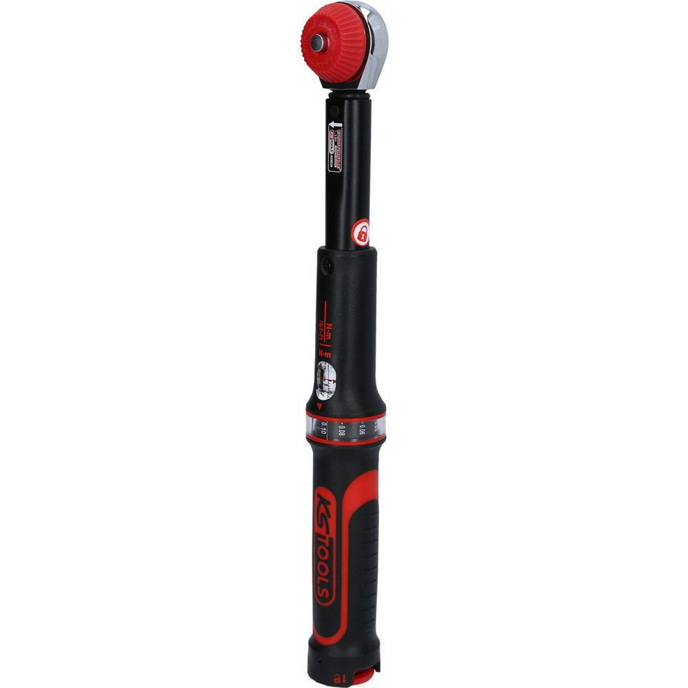 Produktabbildung Nr. 14: KS TOOLS 1/4" ERGOTORQUE®precision Ratschen-Drehmomentschlüssel Drehknopf, 1-5Nm