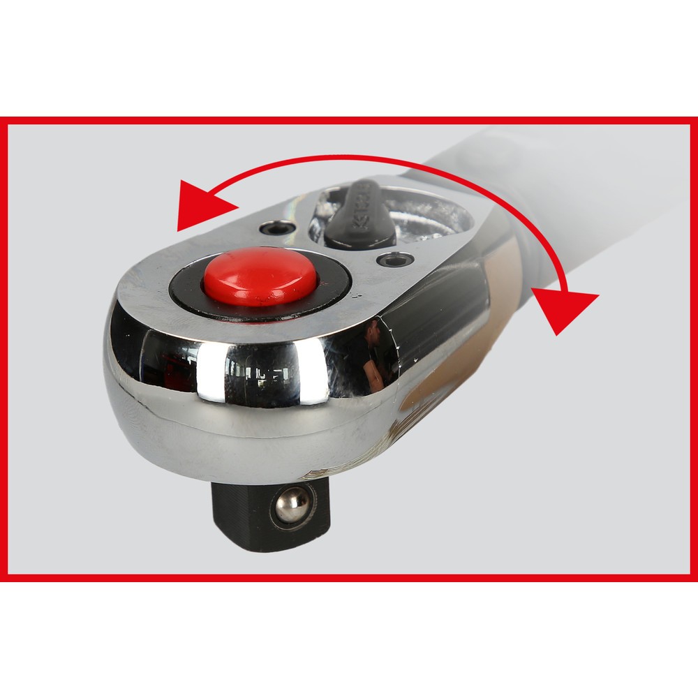 Produktabbildung Nr. 4: KS TOOLS 1/4" ERGOTORQUE®precision Ratschen-Drehmomentschlüssel, 5-25Nm