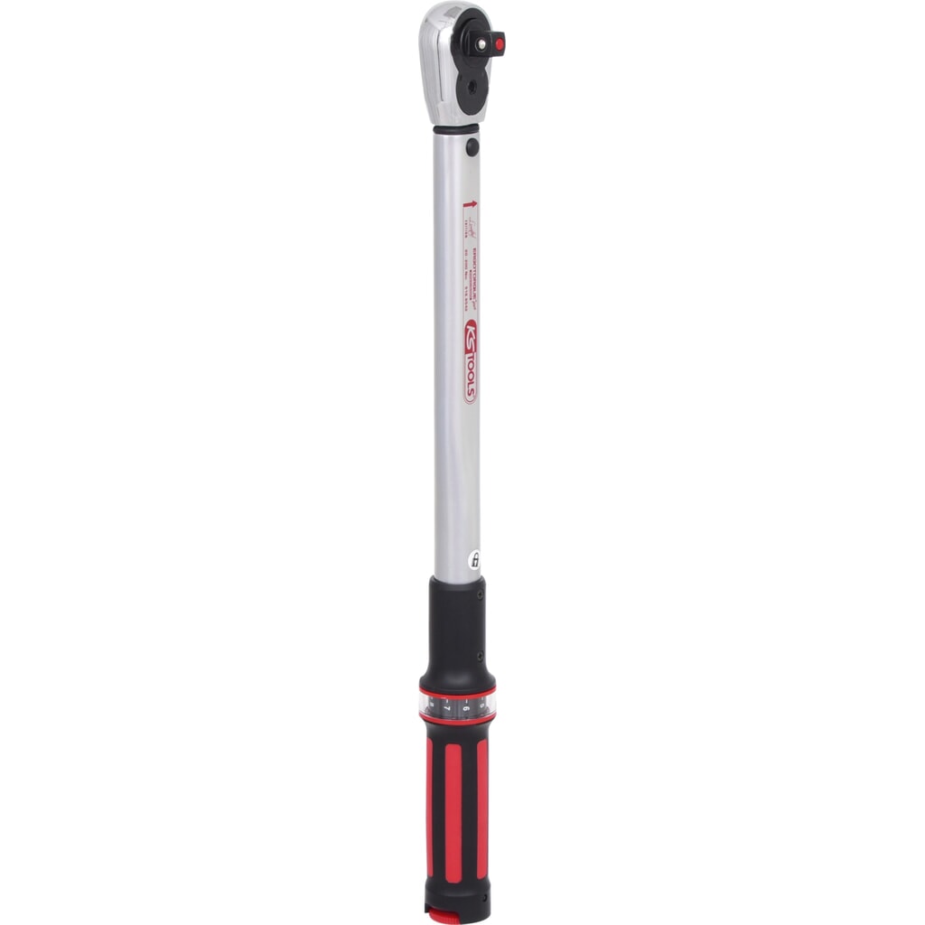 Produktabbildung Nr. 14: KS TOOLS 1/2" ERGOTORQUE®precision Ratschen-Drehmomentschlüssel, 40-200Nm, rot