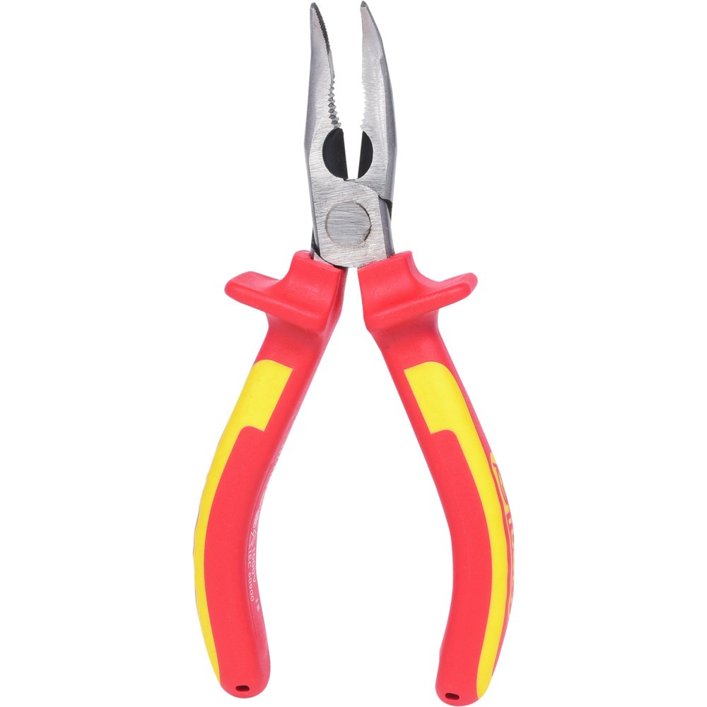 Produktabbildung Nr. 2: KS TOOLS ERGOTORQUE VDE Flachrundzange, gebogen, 165mm