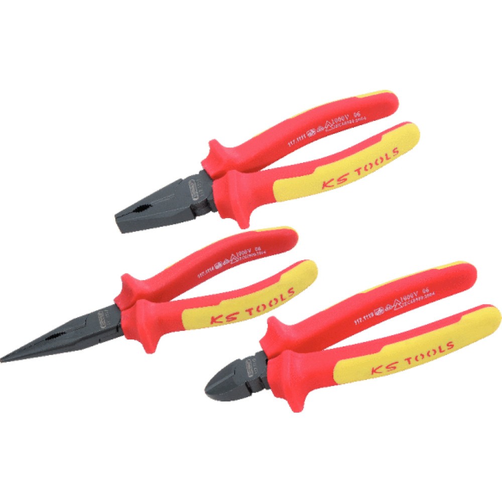 Produktabbildung Nr. 2: KS TOOLS ERGOTORQUE VDE Zangen-Satz, 3-tlg