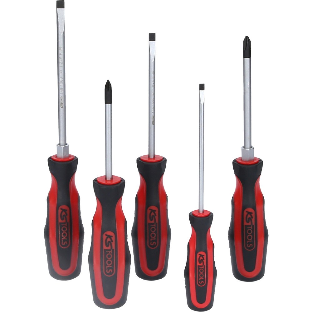 Produktabbildung Nr. 1: KS TOOLS ERGOTORQUEplus Schraubendreher-Satz, 5-tlg