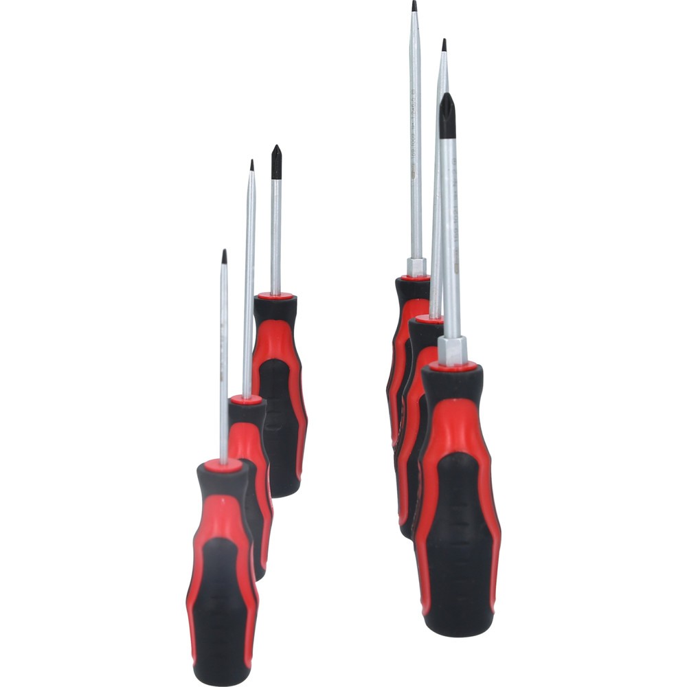 Produktabbildung Nr. 4: KS TOOLS ERGOTORQUEplus Schraubendreher-Satz, 6-tlg Schlitz, PH