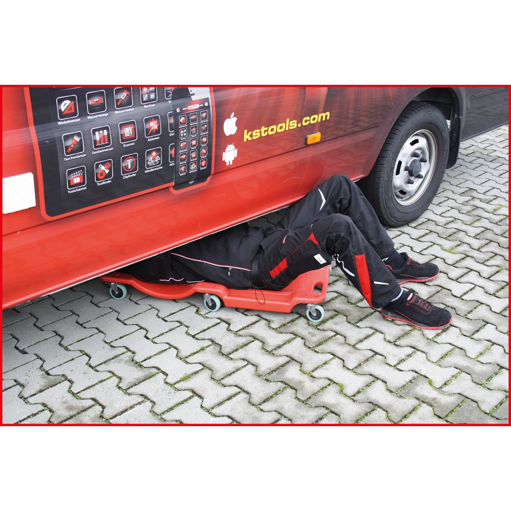 Produktabbildung Nr. 2: KS TOOLS Fahrbare Liege, L1030xB480xH115mm