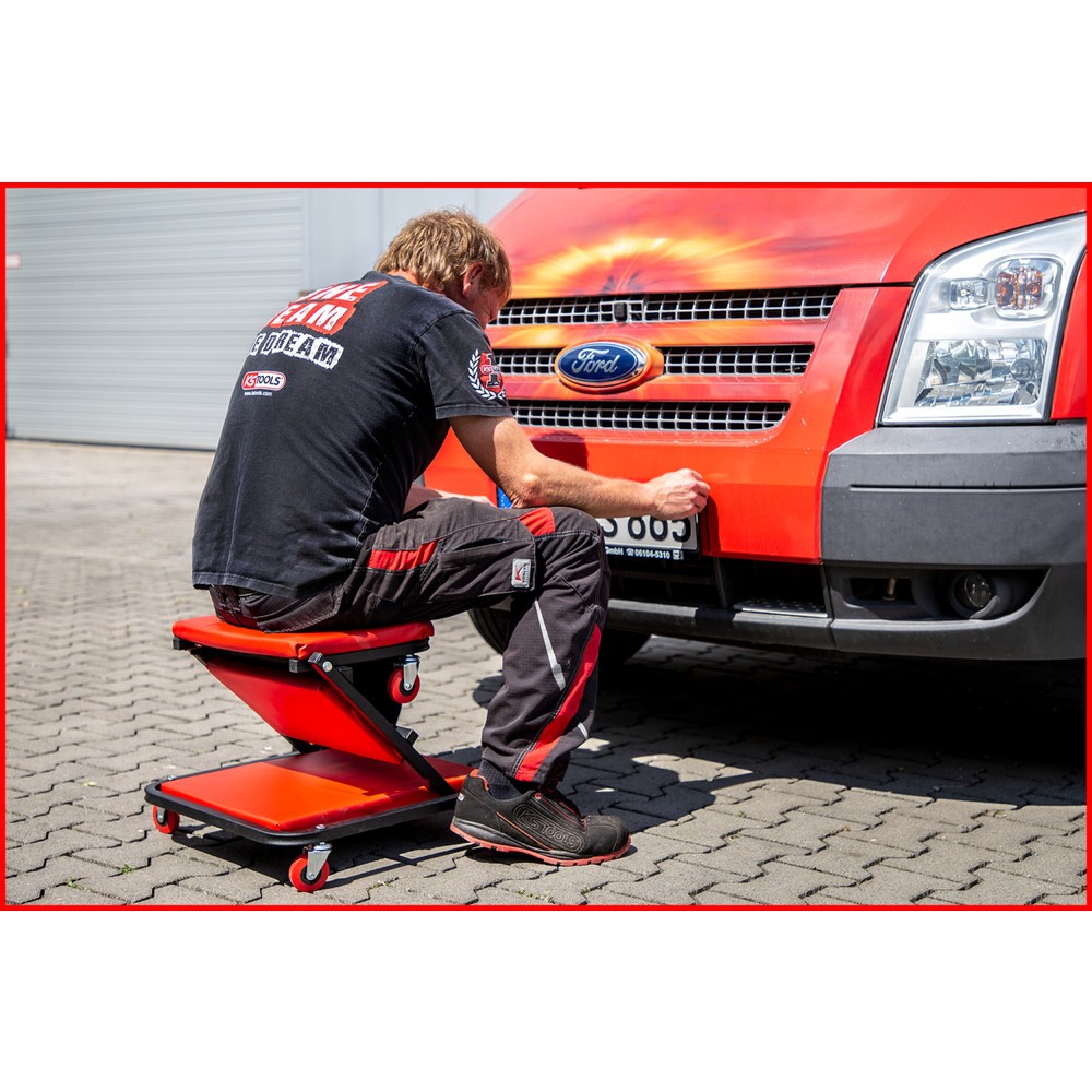 KS TOOLS Fahrbare Liege und Klappsitz, 1040x490mm Produktabbildung Nr. 4: KS TOOLS Fahrbare Liege und Klappsitz, 1040x490mm