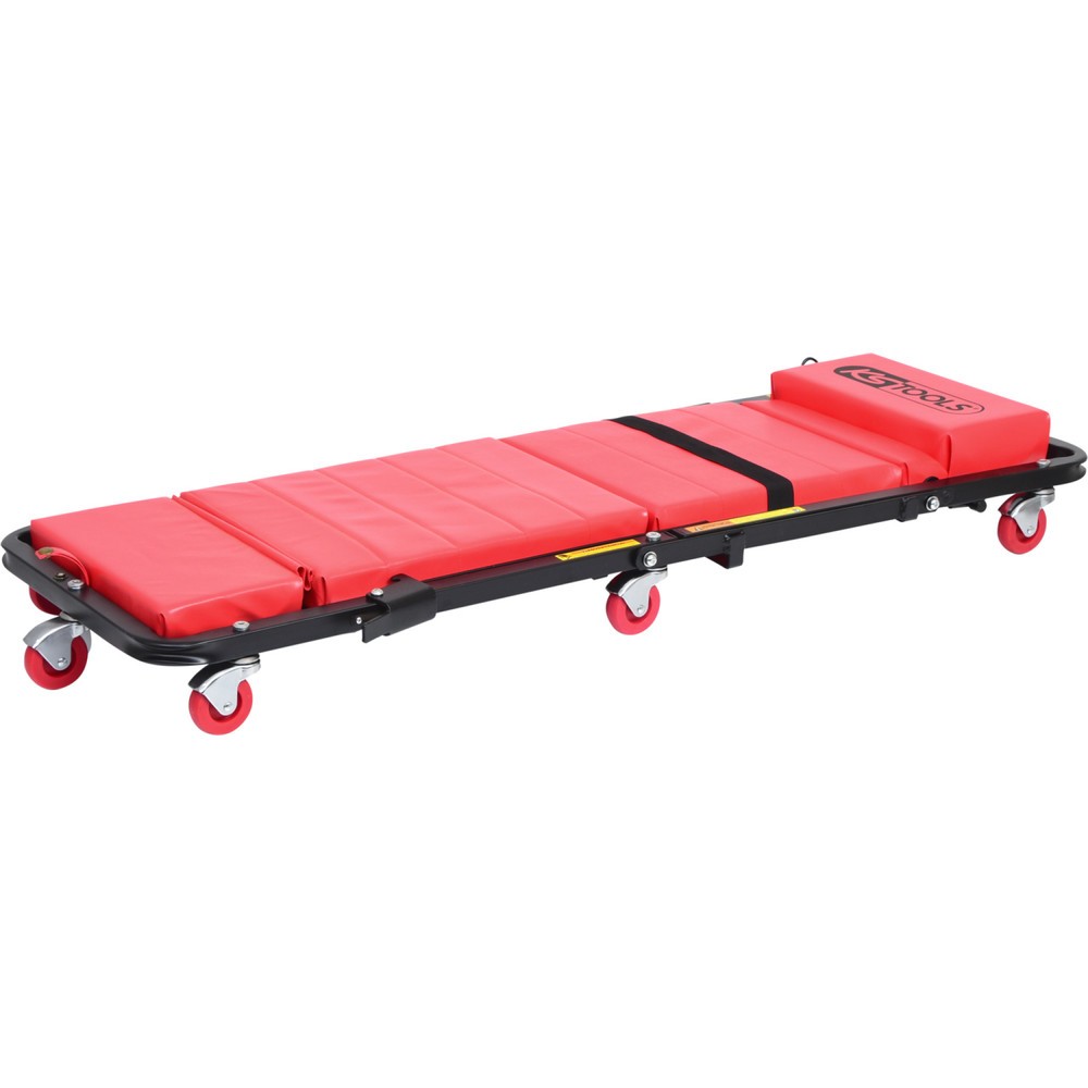 Produktabbildung Nr. 1: KS TOOLS Fahrbare Liege und Klappsitz, 1200x420mm