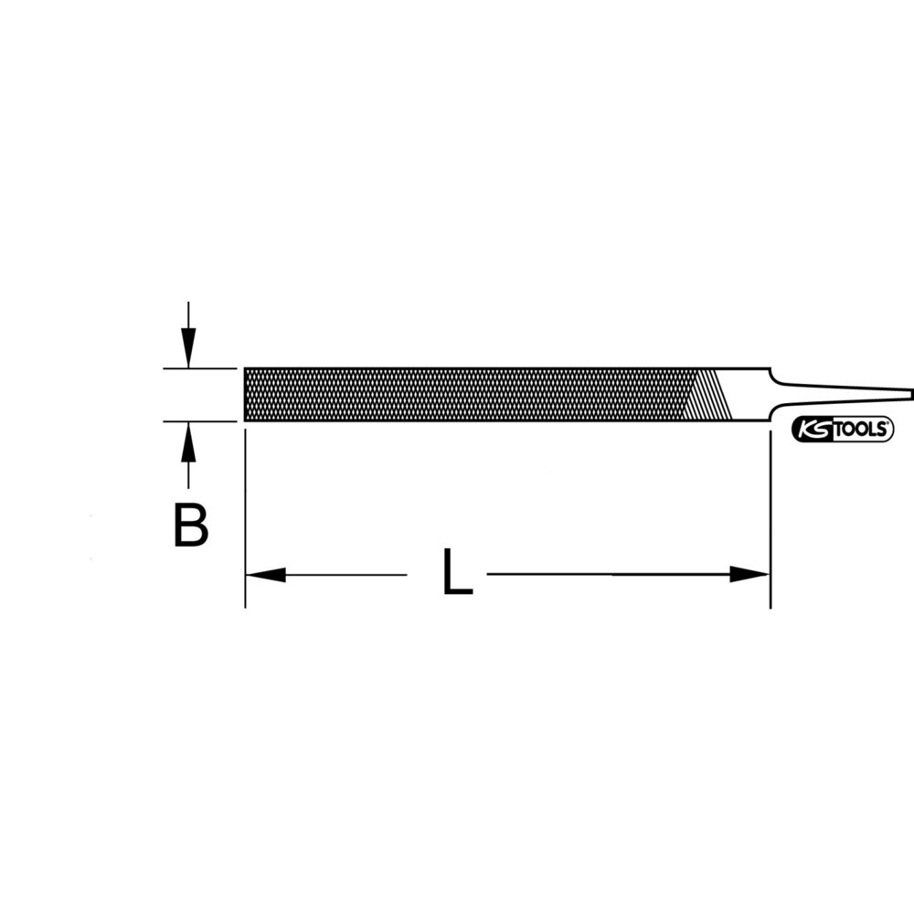 Produktabbildung Nr. 5: KS TOOLS Raspelblatt für 157.0123