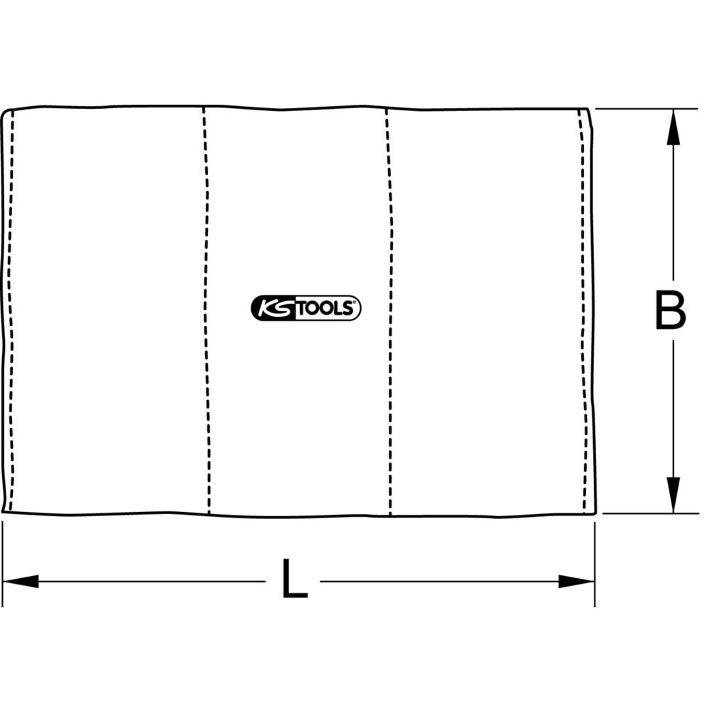 Produktabbildung Nr. 8: KS TOOLS Flammschutzmatten, 1500x2000mm