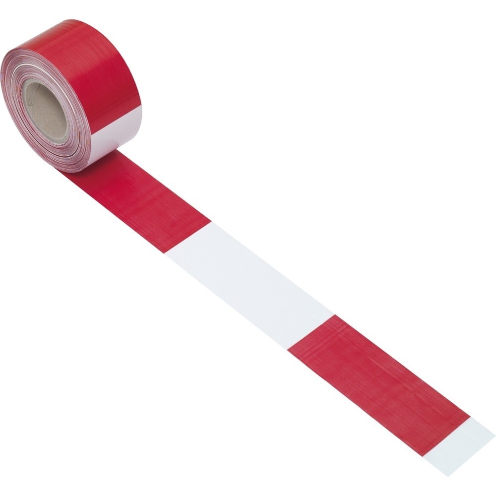 Produktabbildung Nr. 2: KS TOOLS Folien-Absperrband rot/weiss schraffiert