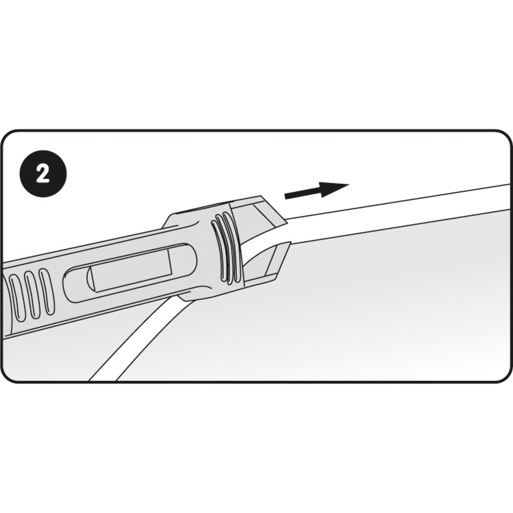 Produktabbildung Nr. 7: KS TOOLS FUGENFIX Silikonschaber- und Abziehersatz, 7-tlg