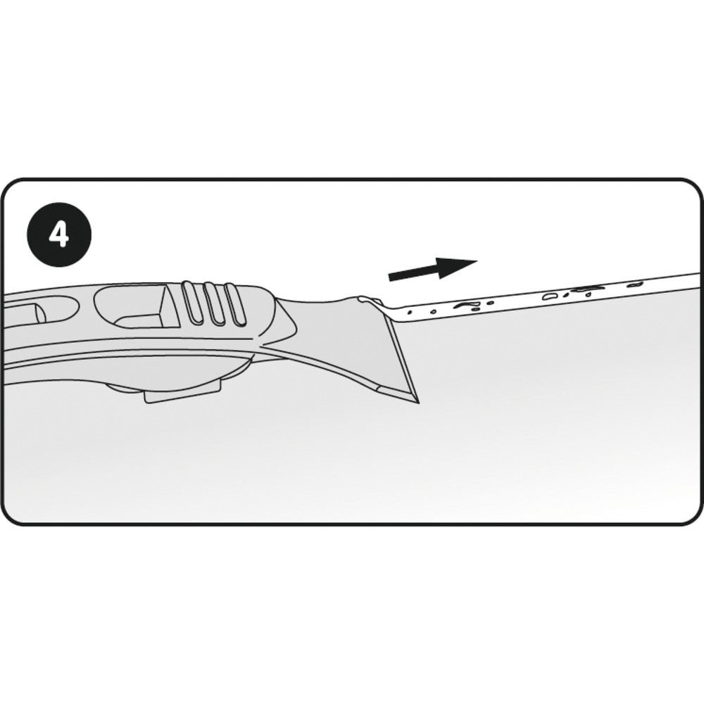 Produktabbildung Nr. 10: KS TOOLS FUGENFIX Silikonschaber- und Abziehersatz, 7-tlg