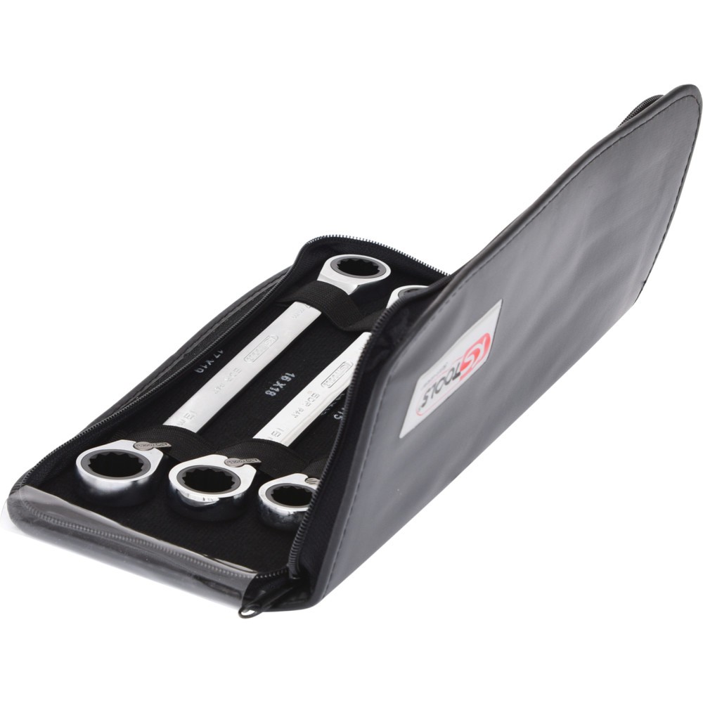 Produktabbildung Nr. 2: KS TOOLS GEARplus Doppel-Ratschenringschlüssel-Satz,umschaltbar,6-tlg
