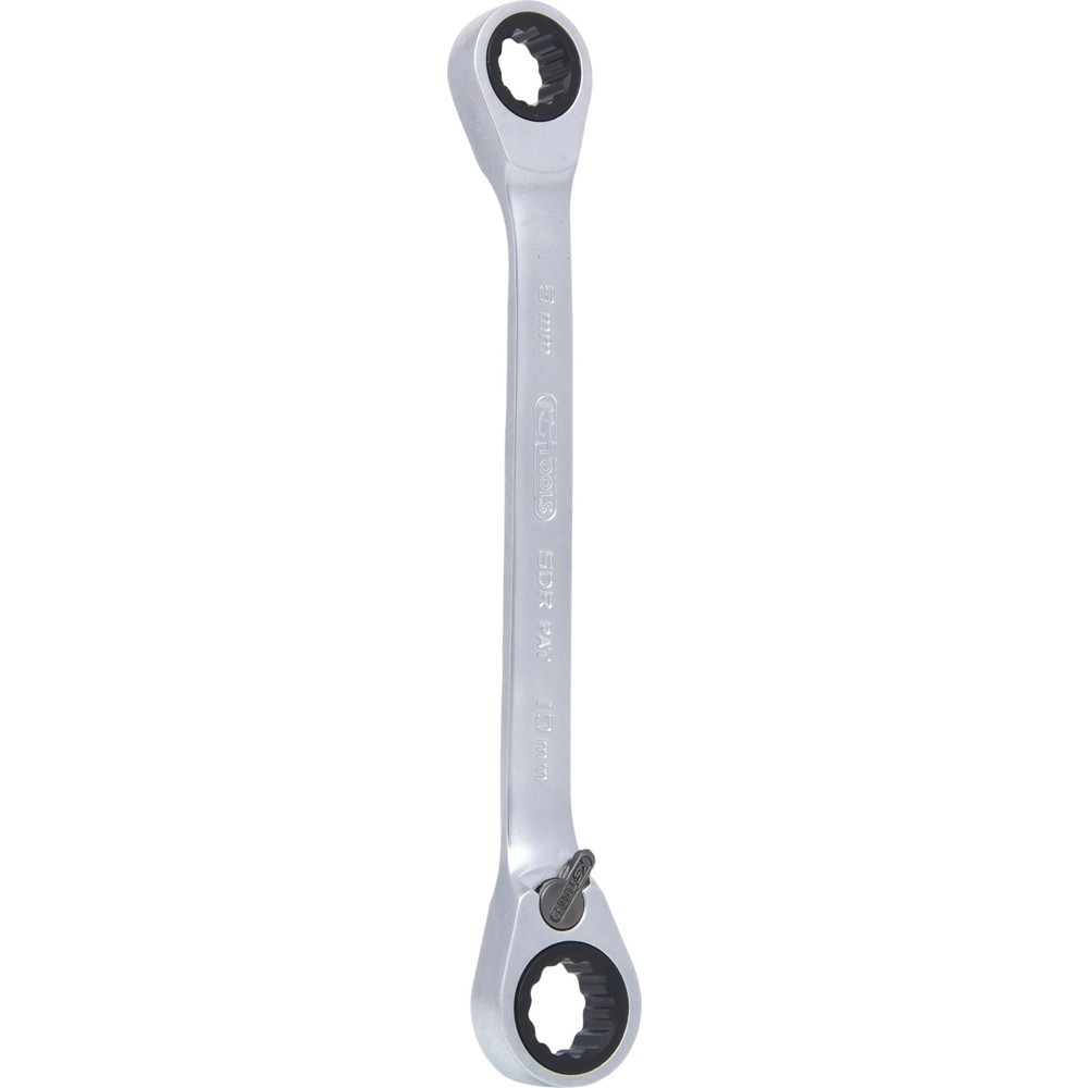 Produktabbildung Nr. 1: KS TOOLS GEARplus Doppel-Ratschenringschlüssel umschaltbar 8x10mm