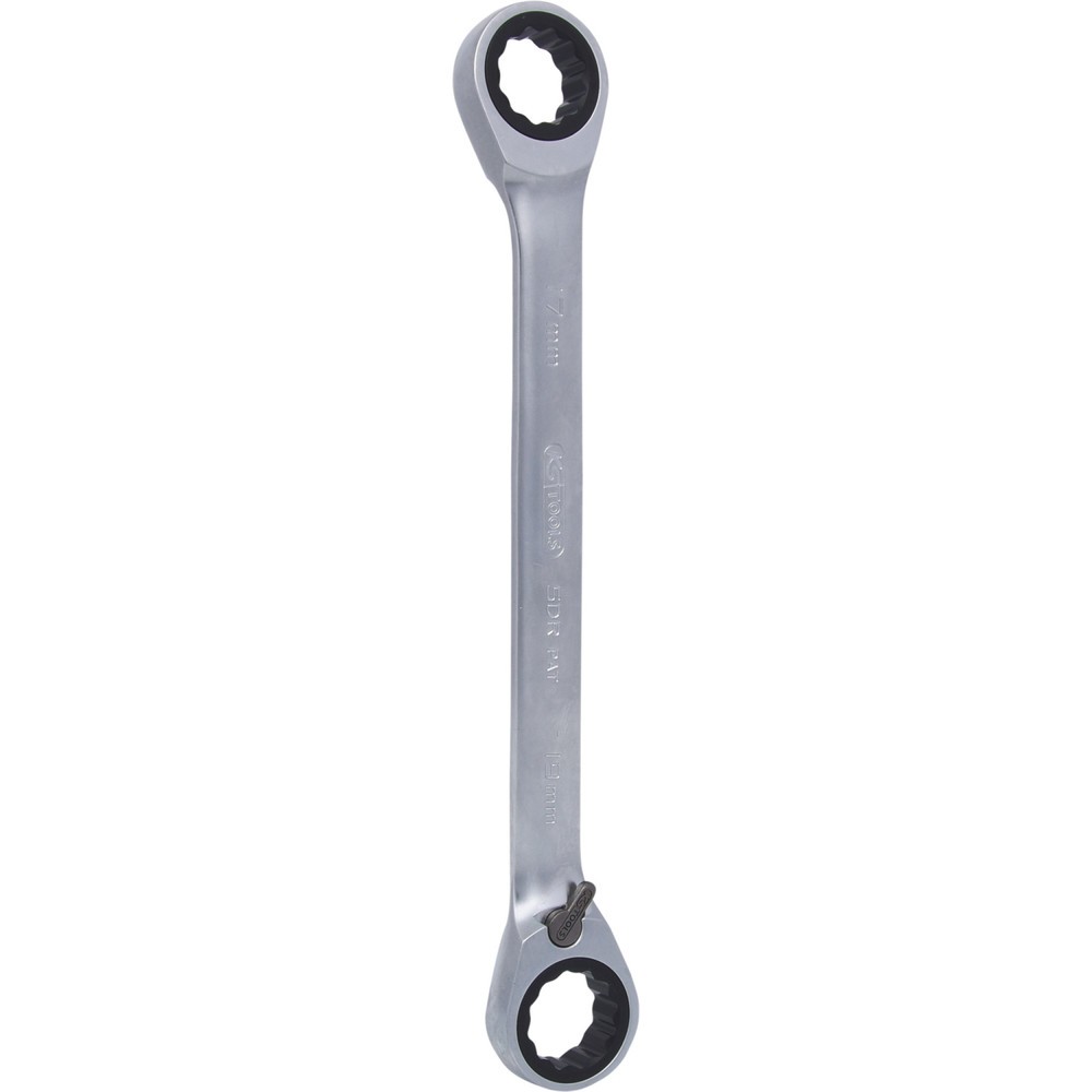Produktabbildung: KS TOOLS GEARplus Doppel-Ratschenringschlüssel umschaltbar 17x19mm
