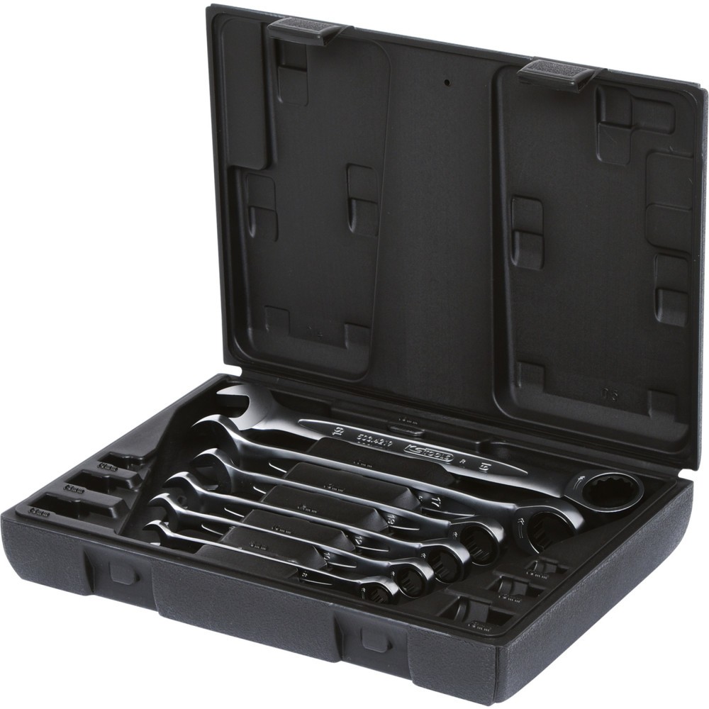 Produktabbildung: KS TOOLS GEARplus Ratschenringmaulschlüssel-Satz, 6-tlg
