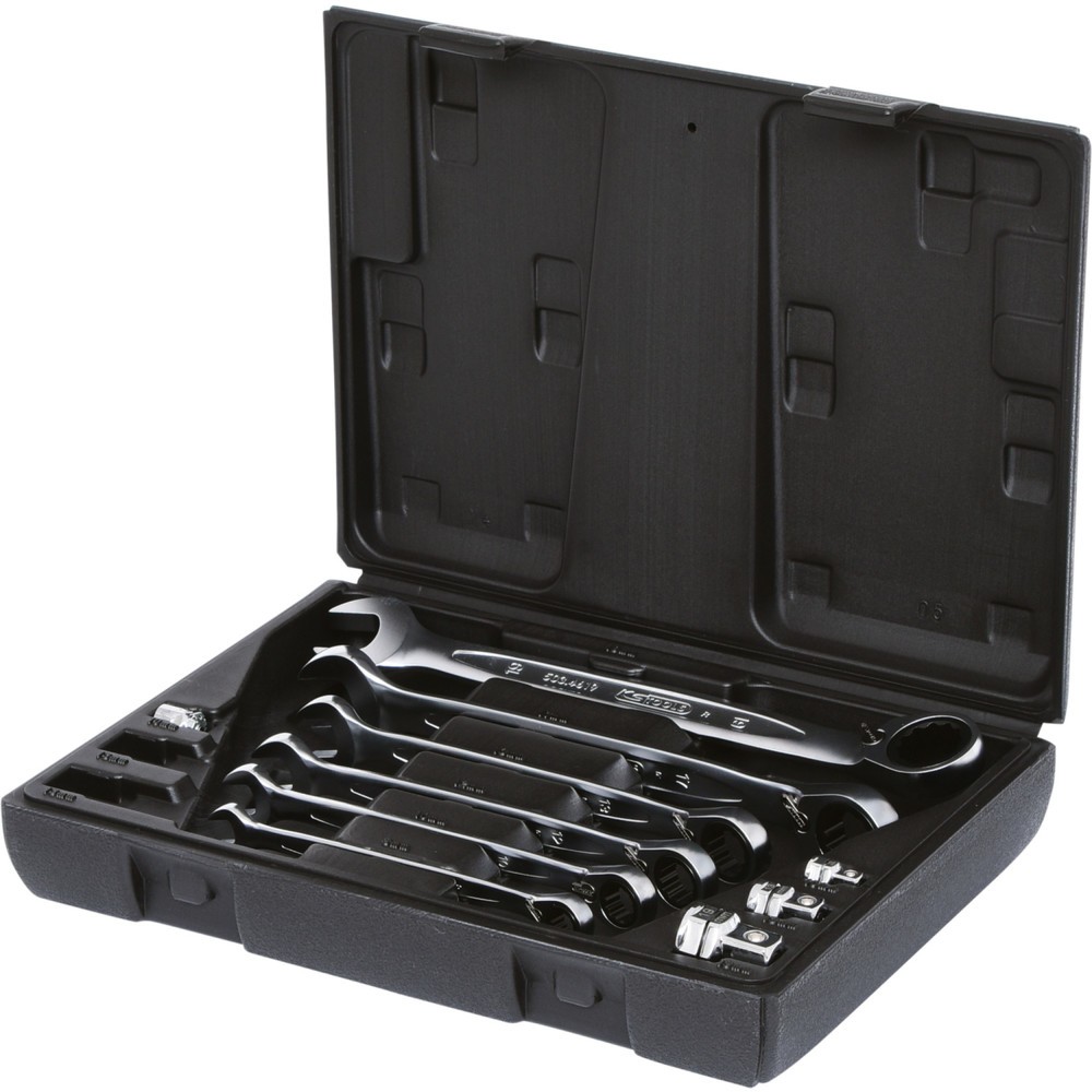 Produktabbildung: KS TOOLS GEARplus Ratschenringmaulschlüssel-Satz, umschaltbar,10-tlg