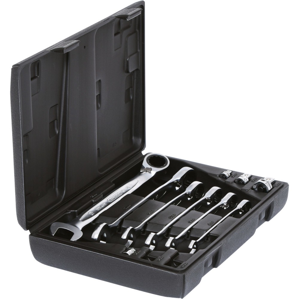 Produktabbildung Nr. 4: KS TOOLS GEARplus Ratschenringmaulschlüssel-Satz, umschaltbar,10-tlg