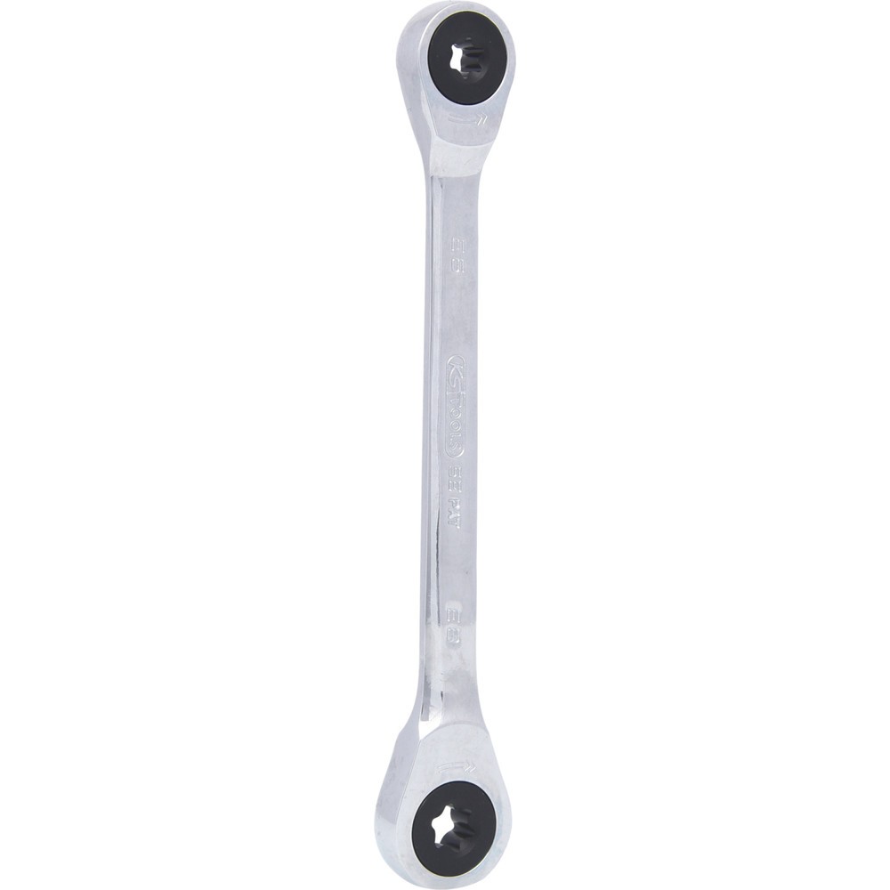 Produktabbildung: KS TOOLS GEARplus Torx-E-Doppel-Ratschenringschlüssel,E6xE8