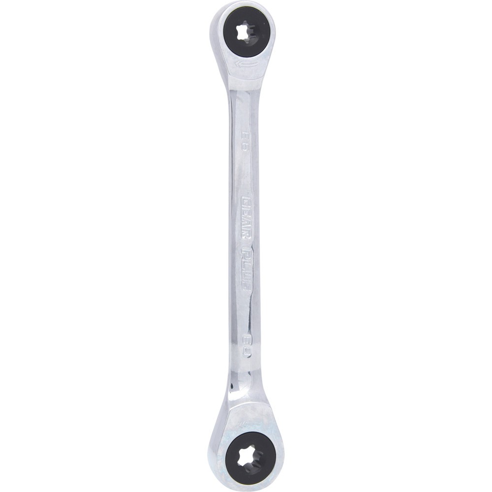 Produktabbildung Nr. 4: KS TOOLS GEARplus Torx-E-Doppel-Ratschenringschlüssel,E6xE8