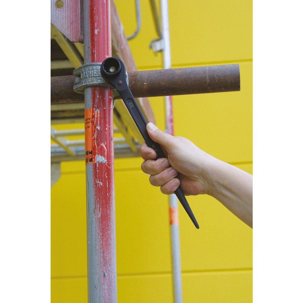 Produktabbildung Nr. 1: KS TOOLS Gerüstbauschlüssel, umschaltbar, 10x13mm
