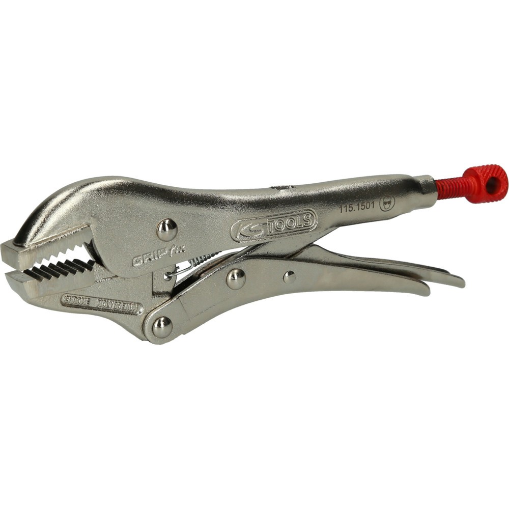 Produktabbildung Nr. 1: KS TOOLS Gripzange, gerade Backen, 28,5mm, L=175mm