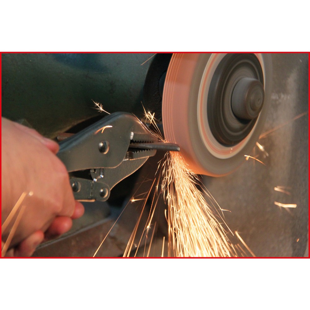 Produktabbildung Nr. 2: KS TOOLS Gripzange mit Easy-Release, gerade Backen,50mm,L=250mm