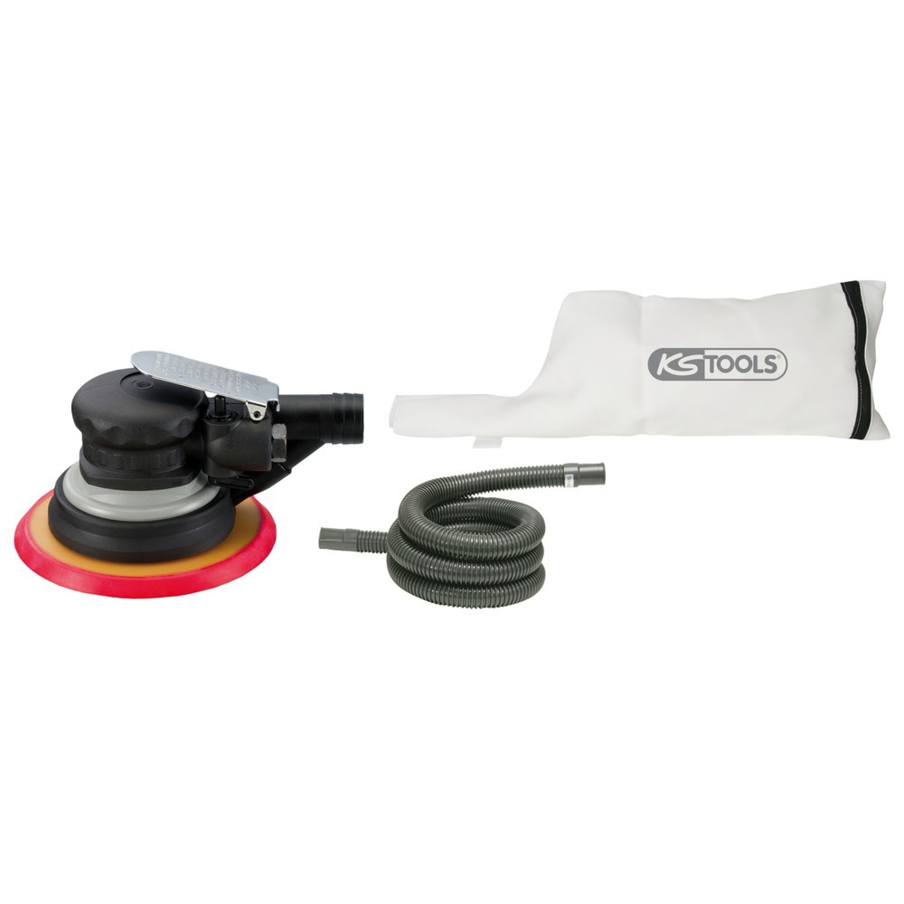 Produktabbildung Nr. 6: KS TOOLS Grobschliff-Druckluft-Excenterschleifer mit Staubabsaugung