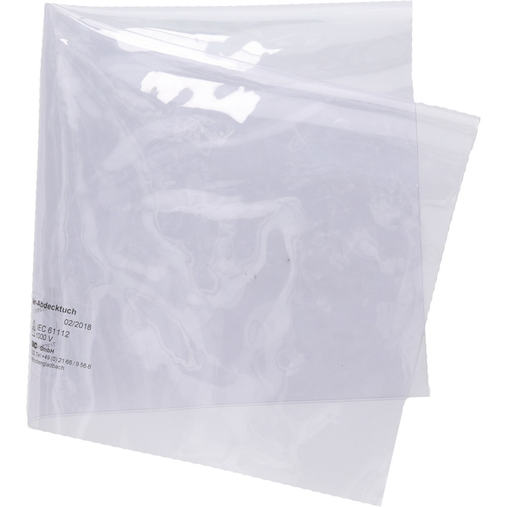 Produktabbildung: KS TOOLS Abdecktuch mit Schutzisolierung, transparent, 200mm