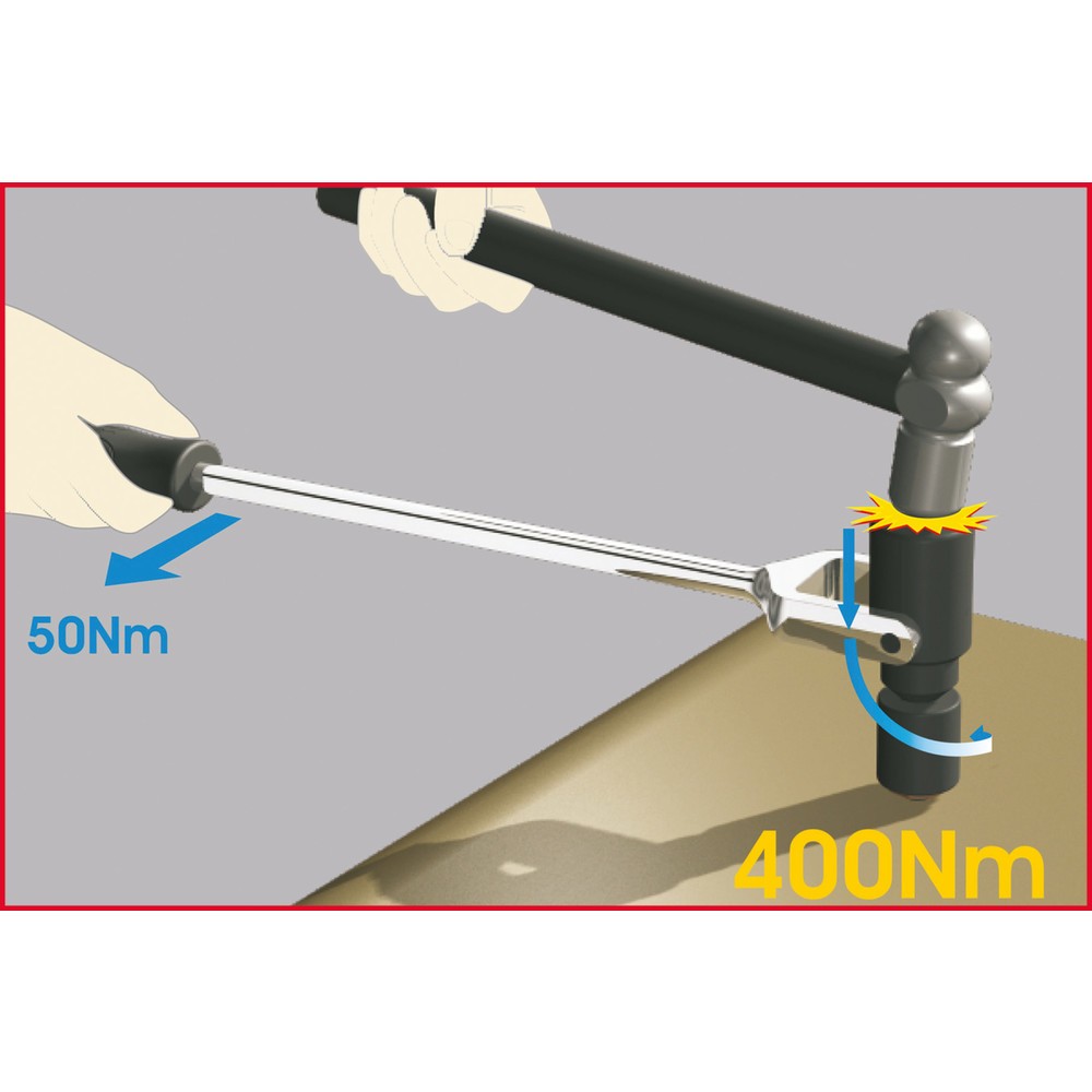 Produktabbildung Nr. 2: KS TOOLS 1/2" Hand-Schlagschrauber, 475mm