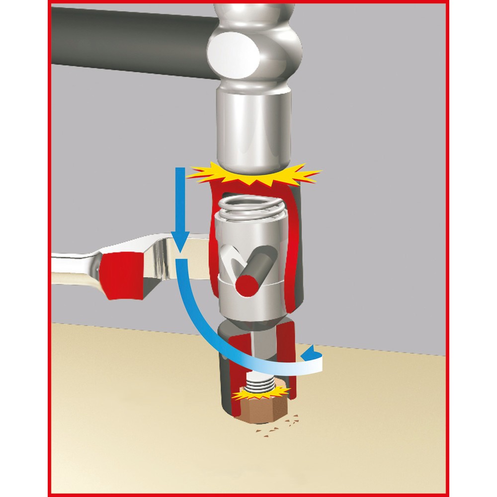 Produktabbildung Nr. 4: KS TOOLS 1/2" Hand-Schlagschrauber, 475mm