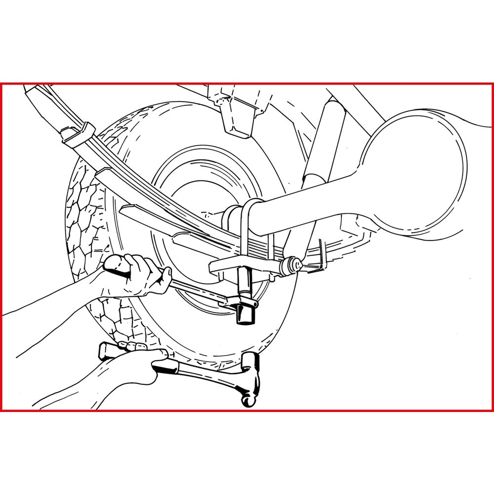 Produktabbildung Nr. 6: KS TOOLS 1/2" Hand-Schlagschrauber, 475mm