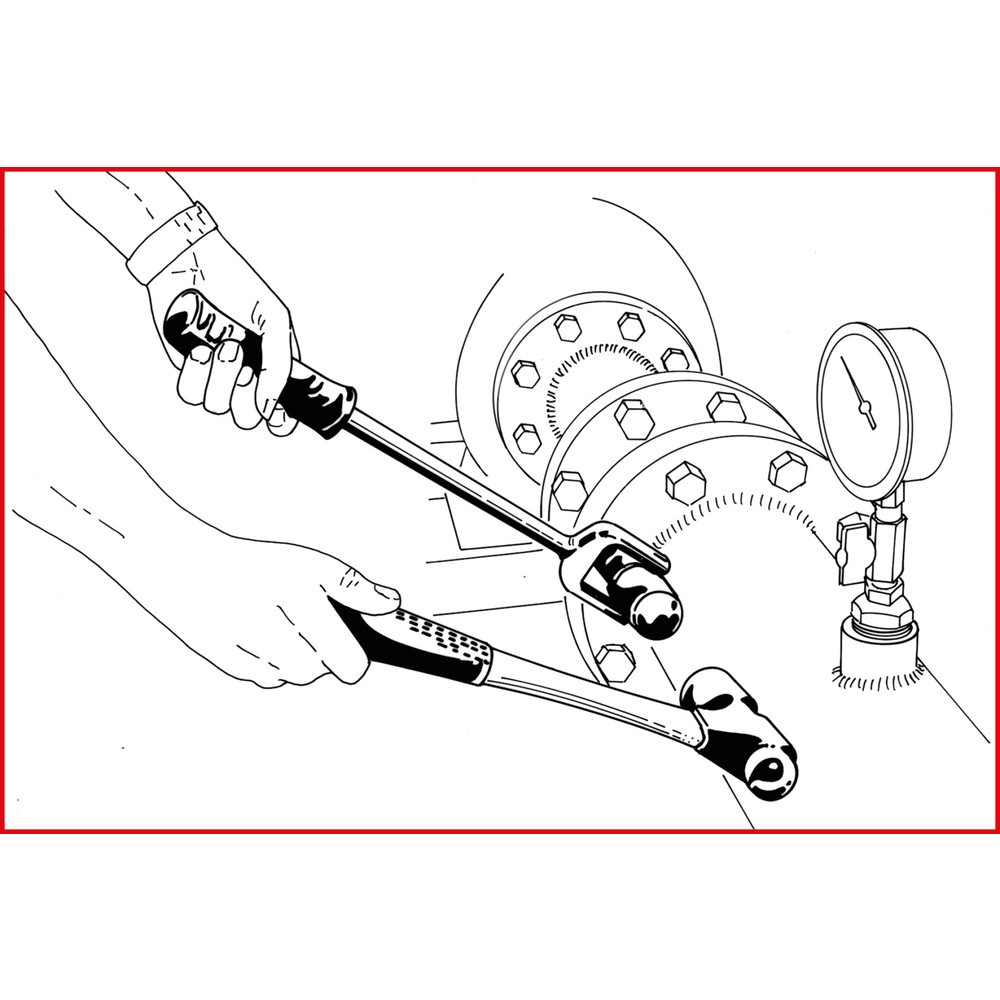 Produktabbildung Nr. 8: KS TOOLS 1/2" Hand-Schlagschrauber, 475mm