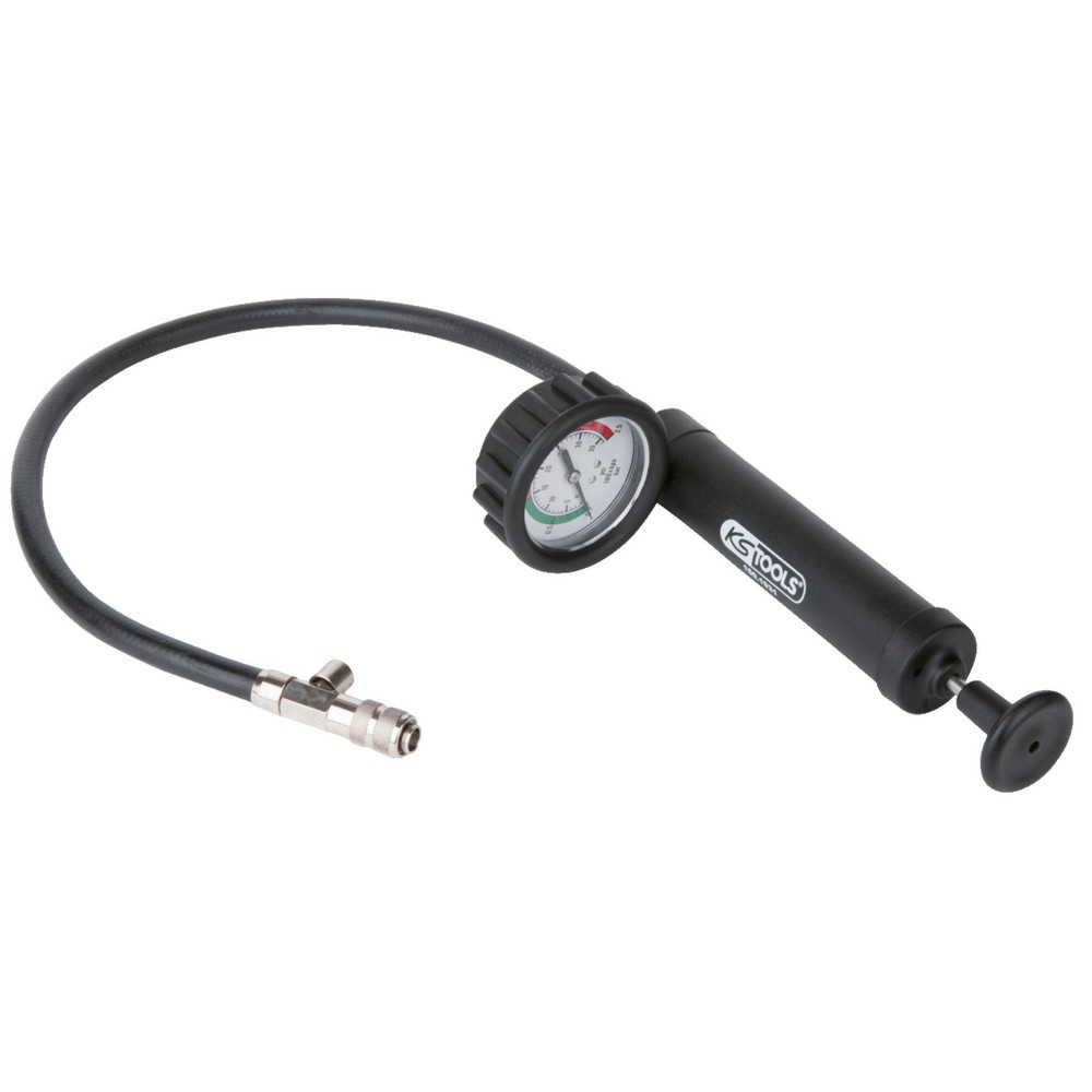 Produktabbildung: KS TOOLS Handpumpe mit Manometer/Schlauch, max. 2,5bar