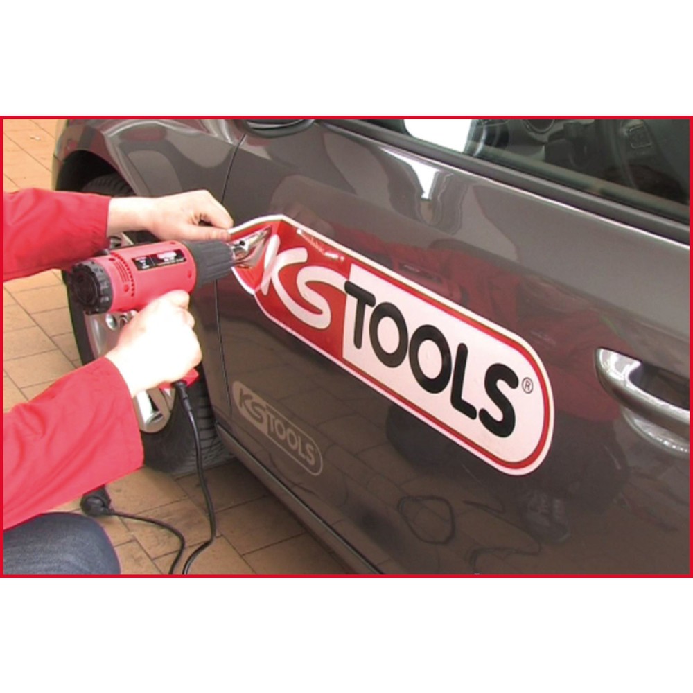 Produktabbildung Nr. 3: KS TOOLS Heißluft-Gerät Satz inkl. 4 Aufsätze