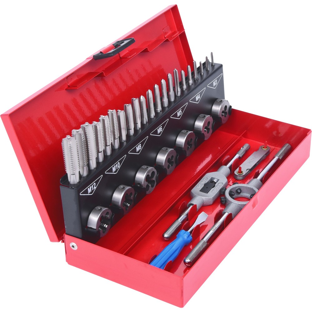 Produktabbildung Nr. 4: KS TOOLS HSS Co Gewindeschneidwerkzeug-Satz, 32-tlg