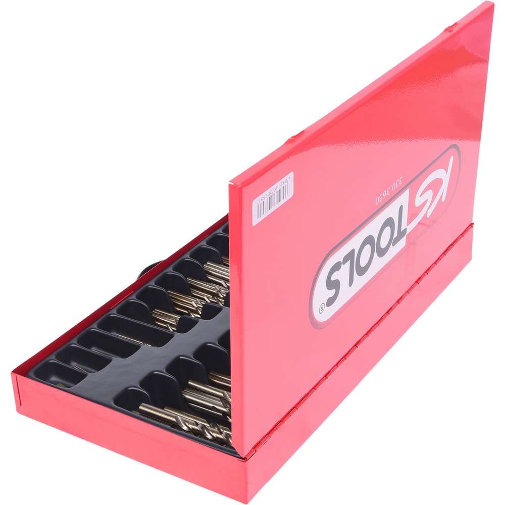 Produktabbildung Nr. 3: KS TOOLS HSS-G Co 5 Spiralbohrer-Satz, 230-tlg, 1-13mm