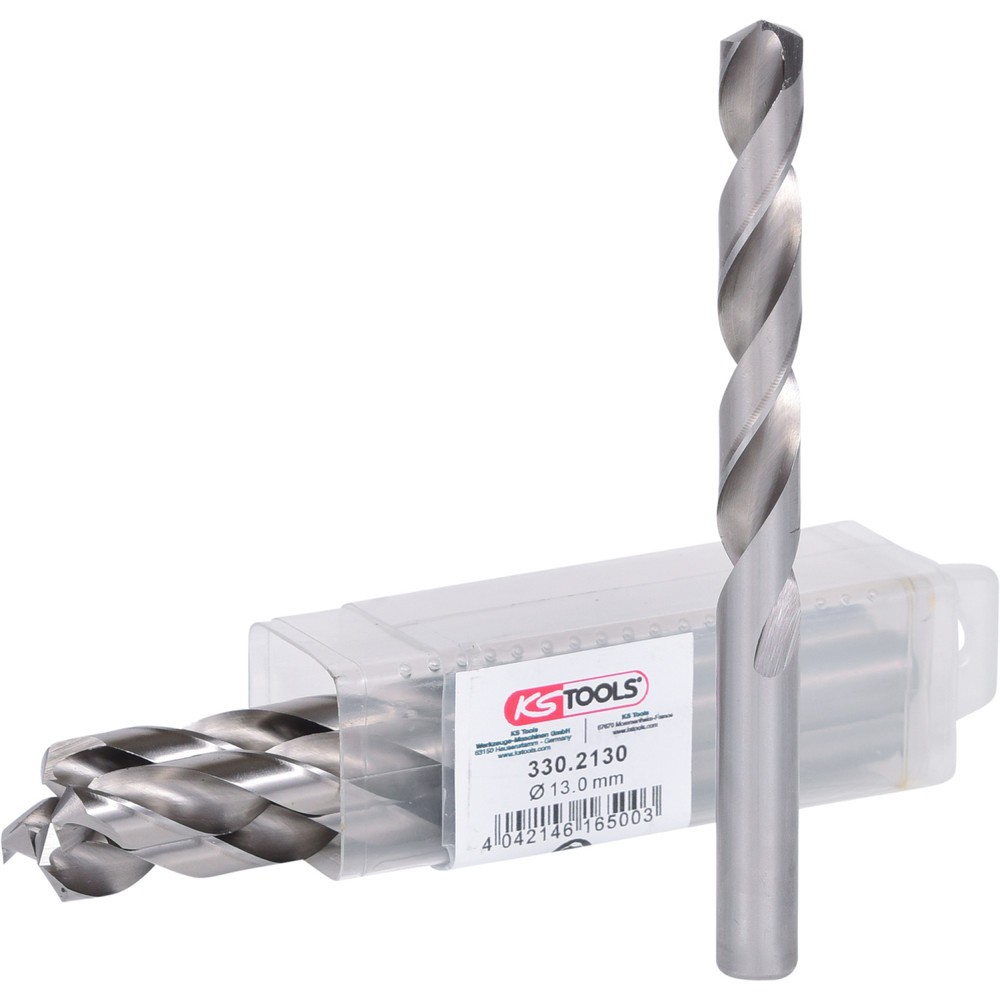Produktabbildung: KS TOOLS HSS-G Spiralbohrer, 13mm, 5er Pack