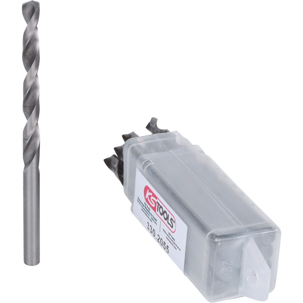 Produktabbildung Nr. 2: KS TOOLS HSS-G Spiralbohrer, 5,5mm, 10er Pack