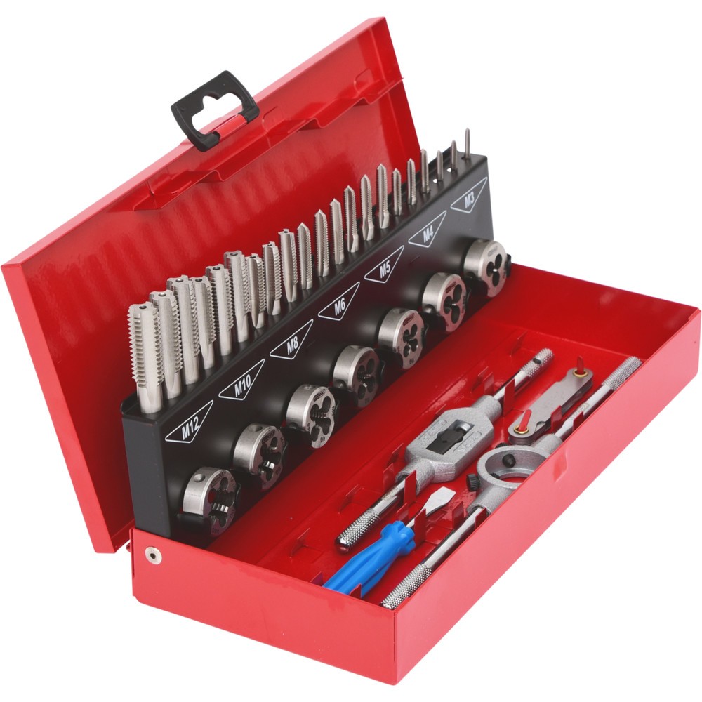 Produktabbildung Nr. 5: KS TOOLS HSS Gewindeschneidwerkzeug-Satz, 32-tlg