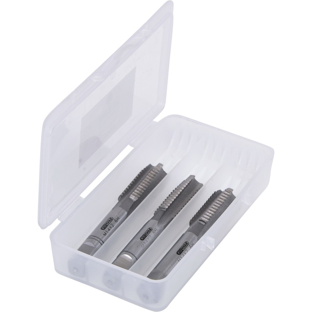Produktabbildung Nr. 5: KS TOOLS HSS Handgewindebohrer-Satz M, M14x2, 3-tlg