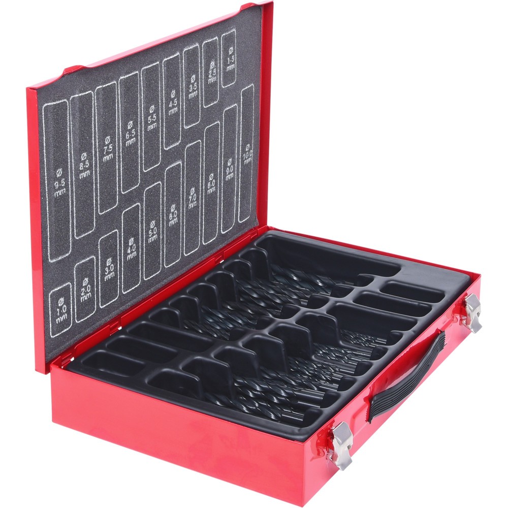 Produktabbildung Nr. 4: KS TOOLS HSS-R Spiralbohrer-Satz, 170-tlg, 1-10mm