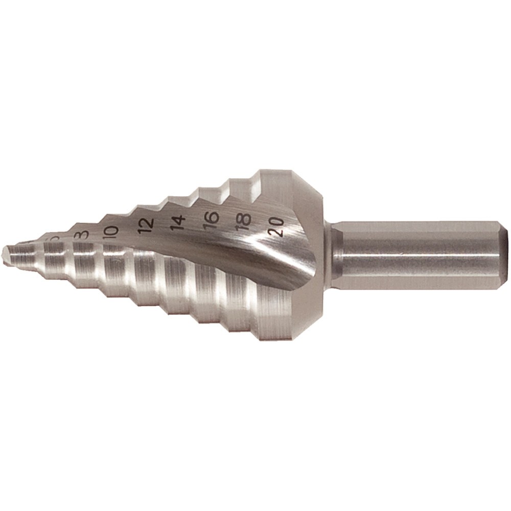 Produktabbildung Nr. 2: KS TOOLS HSS Stufenbohrer extra kurz,Ø 4-12mm, 9 Stufen