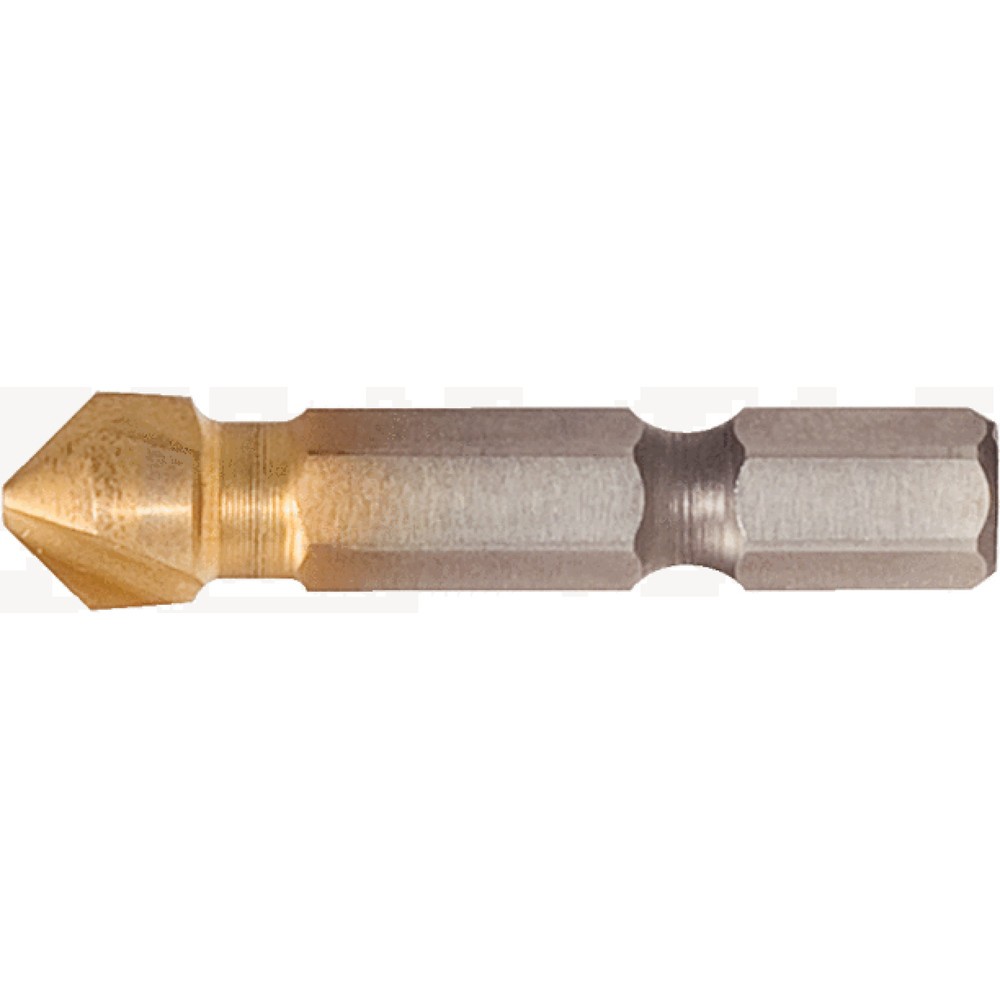 Produktabbildung Nr. 2: KS TOOLS 1/4" HSS TiN Kegel- und Entgratsenker-Bit 90°, 8,3mm